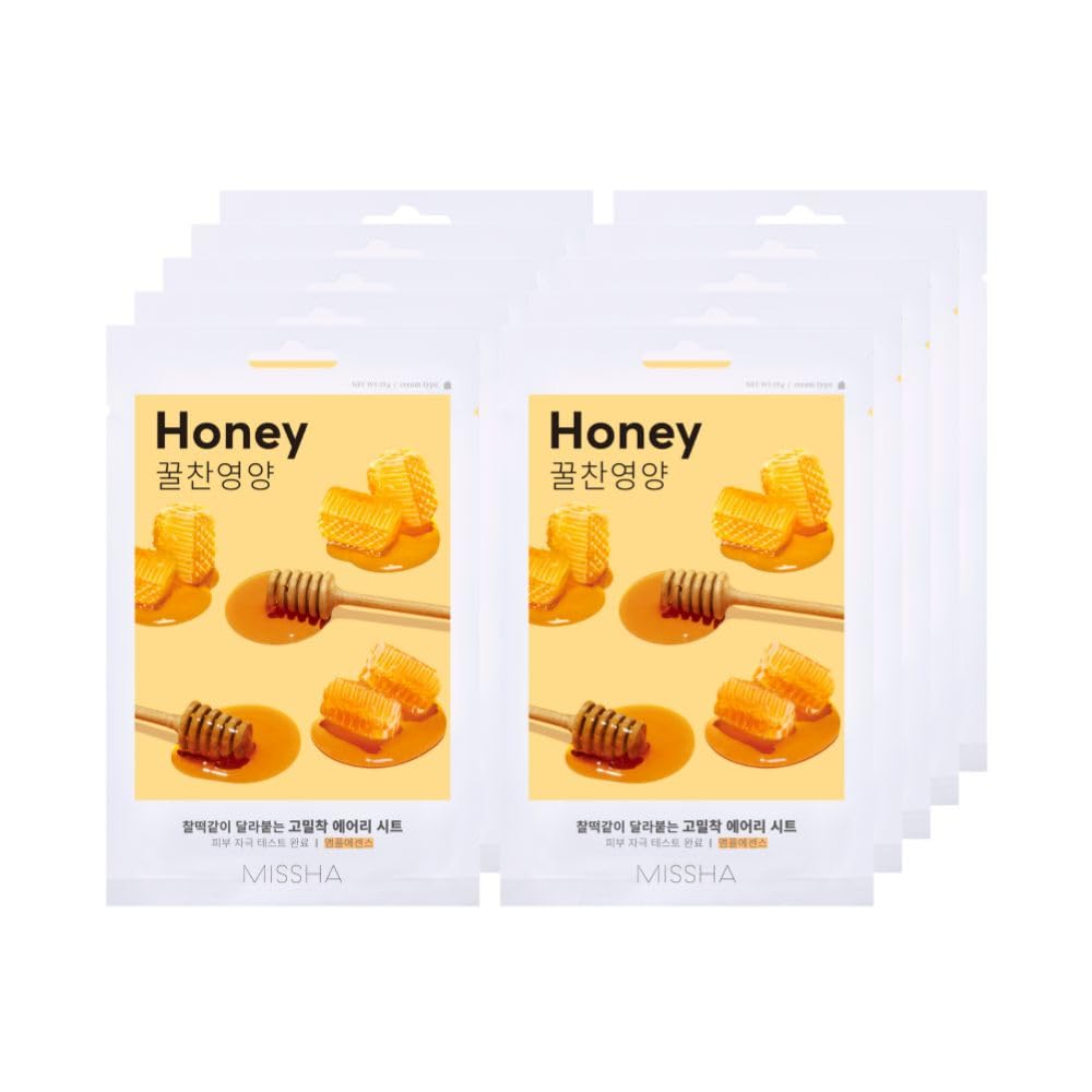 MISSHA Airy Sheet HN Honey Set Face Mask Mask(R) 10-Piece
MISSHA Airy Sheet HN Honey Set Face Mask Mask(R) 10-Piece