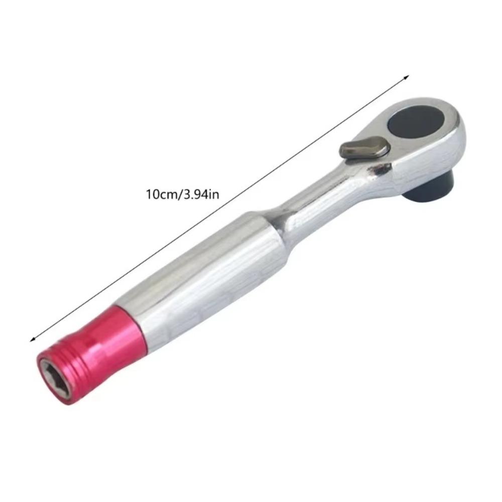 CR-V 1/4 Socket Wrench 85mm/100mm Spanner Torque Ratchet Wrench Vehicle Bicycle Bike 100mm
CR-V 1/4 Socket Wrench 85mm/100mm Spanner Torque Ratchet Wrench Vehicle Bicycle Bike 100mm