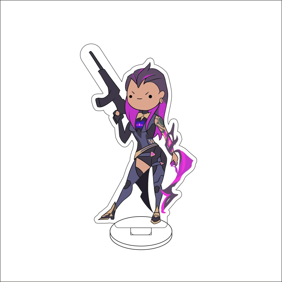 10CM Anime VALORANT Figure Stand Model Waylay/Neon/Viper/Fade/Sage/Raze/Reyna/Killjoy Cute Desk Decor Standing Sign Gifts 10CM
10CM Anime VALORANT Figure Stand Model Waylay/Neon/Viper/Fade/Sage/Raze/Reyna/Killjoy Cute Desk Decor Standing Sign Gifts 10CM