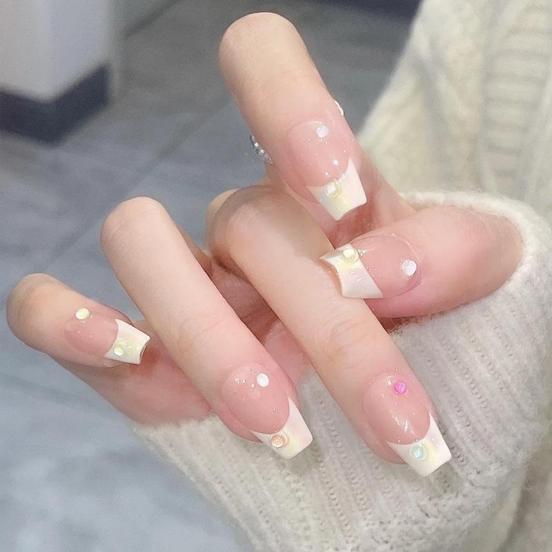 High-End Autumn Nude French Milky White Edge Nail Art Tips – Handmade TikTok Favorite Handmade Nail M Size 10 pcs/bag
High-End Autumn Nude French Milky White Edge Nail Art Tips – Handmade TikTok Favorite Handmade Nail M Size 10 pcs/bag