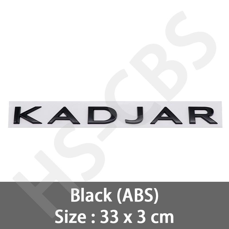 3D ABS KADJAR Letter Word Emblem Badge Sticker Rear Trunk Decal Auto Body Tailgate Logo Car Styling Accessories чорний
3D ABS KADJAR Letter Word Emblem Badge Sticker Rear Trunk Decal Auto Body Tailgate Logo Car Styling Accessories чорний