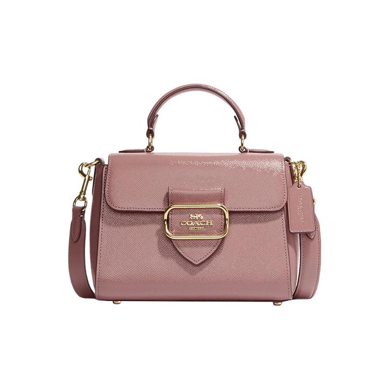 COACH 21 solid color snap button closure leather briefcase hand-held shoulder crossbody bag small size women s rose pink рожевий
COACH 21 solid color snap button closure leather briefcase hand-held shoulder crossbody bag small size women s rose pink рожевий