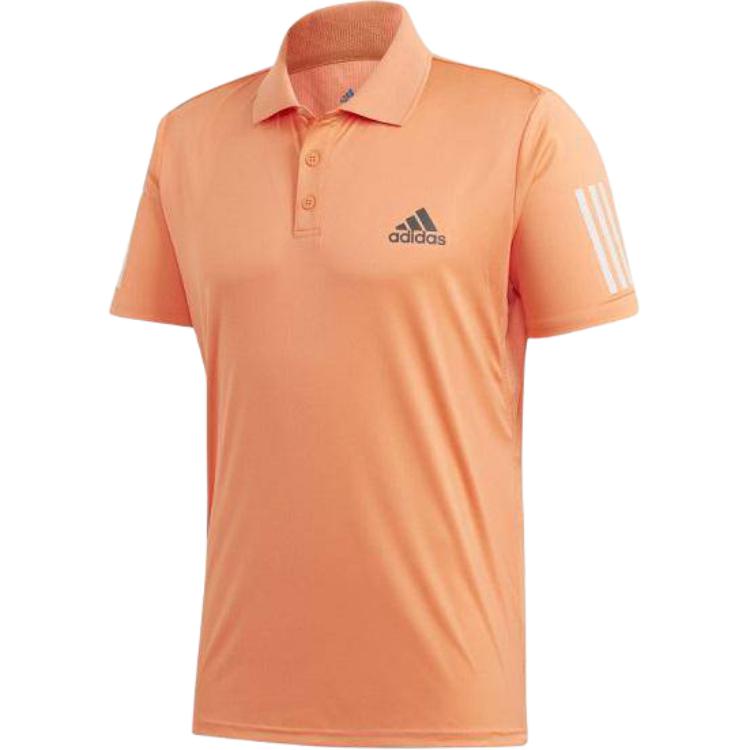 Adidas 3-Stripes Club Logo Knitted Comfortable Short Sleeve Tennis Shirt Men Tops Amber Gray FK6967 S
Adidas 3-Stripes Club Logo Knitted Comfortable Short Sleeve Tennis Shirt Men Tops Amber Gray FK6967 S