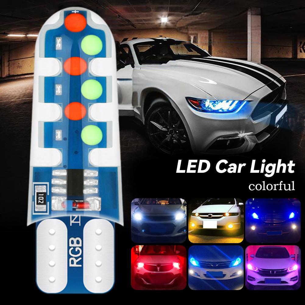 Автомобильная сигнальная лампа RGB T10 COB, водонепроницаемая, термостойкая, габаритная, фара для чтения, мигающая, подсветка номерного знака
Автомобильная сигнальная лампа RGB T10 COB, водонепроницаемая, термостойкая, габаритная, фара для чтения, мигающая, подсветка номерного знака