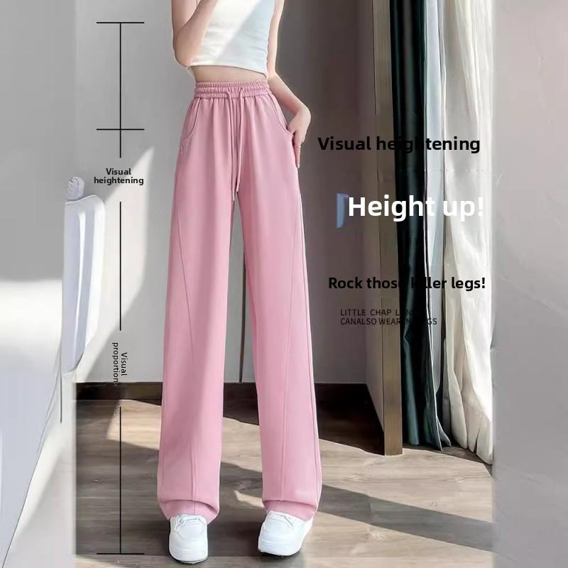 American-style banana pants for women, summer thin version, 2026 new model, sporty casual narrow-fit drapey wide-leg straight pants for women, trendy XXL рожевий
American-style banana pants for women, summer thin version, 2026 new model, sporty casual narrow-fit drapey wide-leg straight pants for women, trendy XXL рожевий