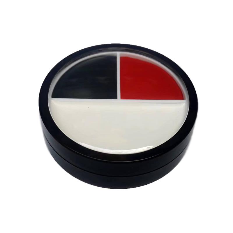 Трехцветный клоунский грим: Красный, Черный и Белый Крем-пигмент для Хэллоуина и Выступлений Two Brushes
Трехцветный клоунский грим: Красный, Черный и Белый Крем-пигмент для Хэллоуина и Выступлений Two Brushes