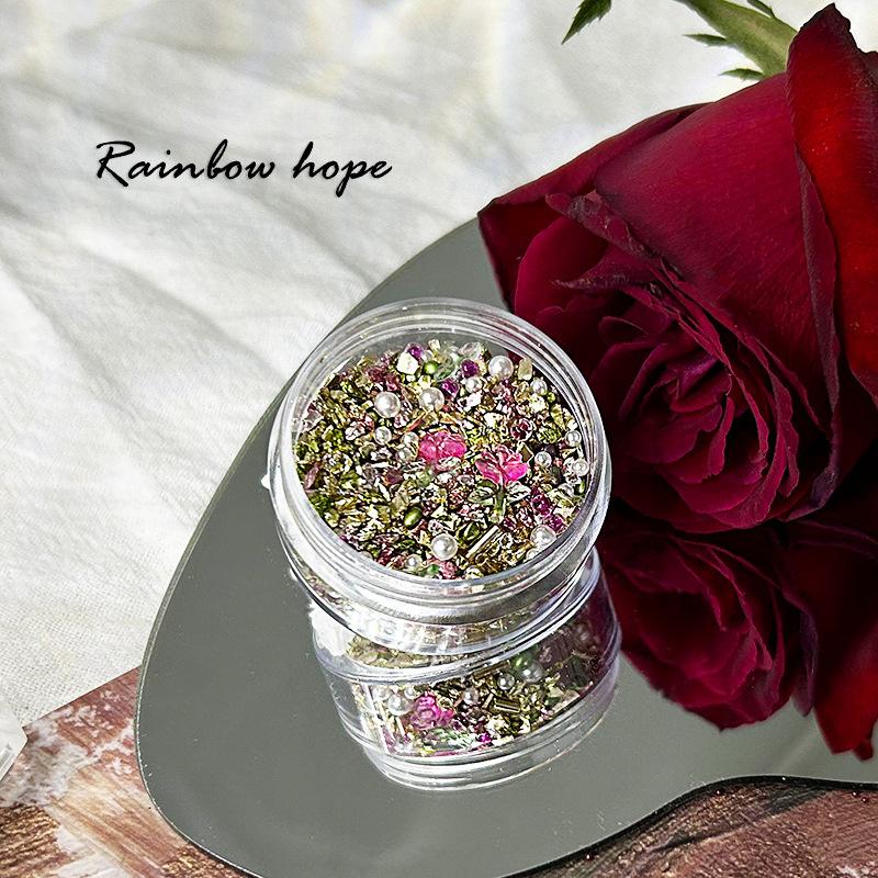 Mixed Rose Nail Art Jewelry, Metal Gravel, Hand-Worn Nail Material, Nail Art Material Patch
Mixed Rose Nail Art Jewelry, Metal Gravel, Hand-Worn Nail Material, Nail Art Material Patch