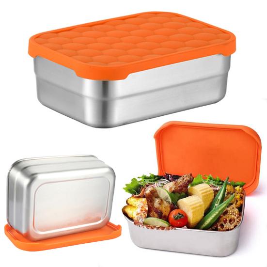 720 мл Нержавеющая сталь Bento Lunch Box для детей Герметичная силиконовая крышка Штабелируемый металл
720 мл Нержавеющая сталь Bento Lunch Box для детей Герметичная силиконовая крышка Штабелируемый металл