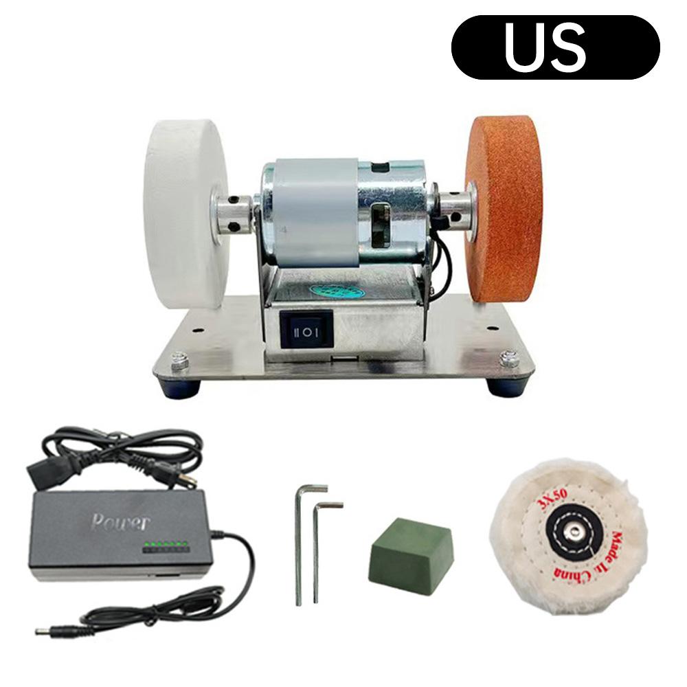 110V/220V Small Grinding Machine 100W Table Electric Grinding Double Grinding Wheels Machine Household Polishing Drilling
110V/220V Small Grinding Machine 100W Table Electric Grinding Double Grinding Wheels Machine Household Polishing Drilling