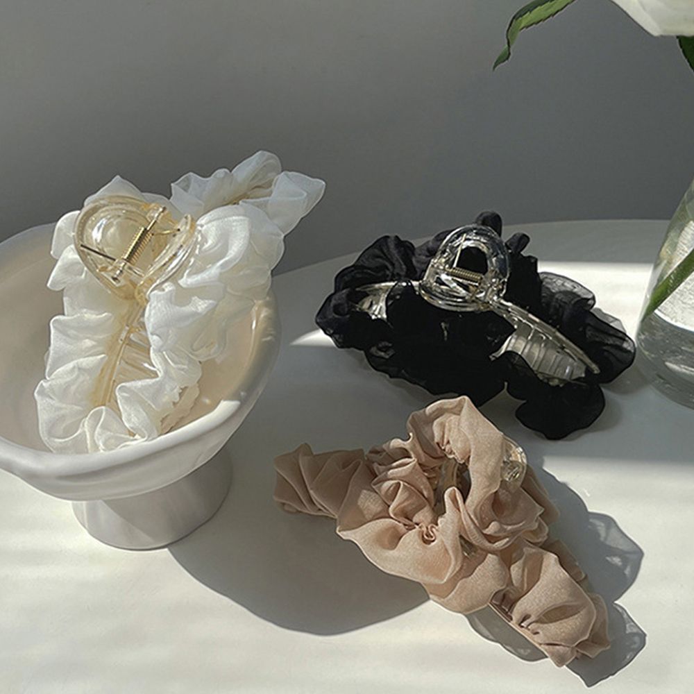 Elegant Hairpin Headwear Summer Mesh Female Headdress Korean Style Hair Crab Hair Claws Shark Clip
Elegant Hairpin Headwear Summer Mesh Female Headdress Korean Style Hair Crab Hair Claws Shark Clip