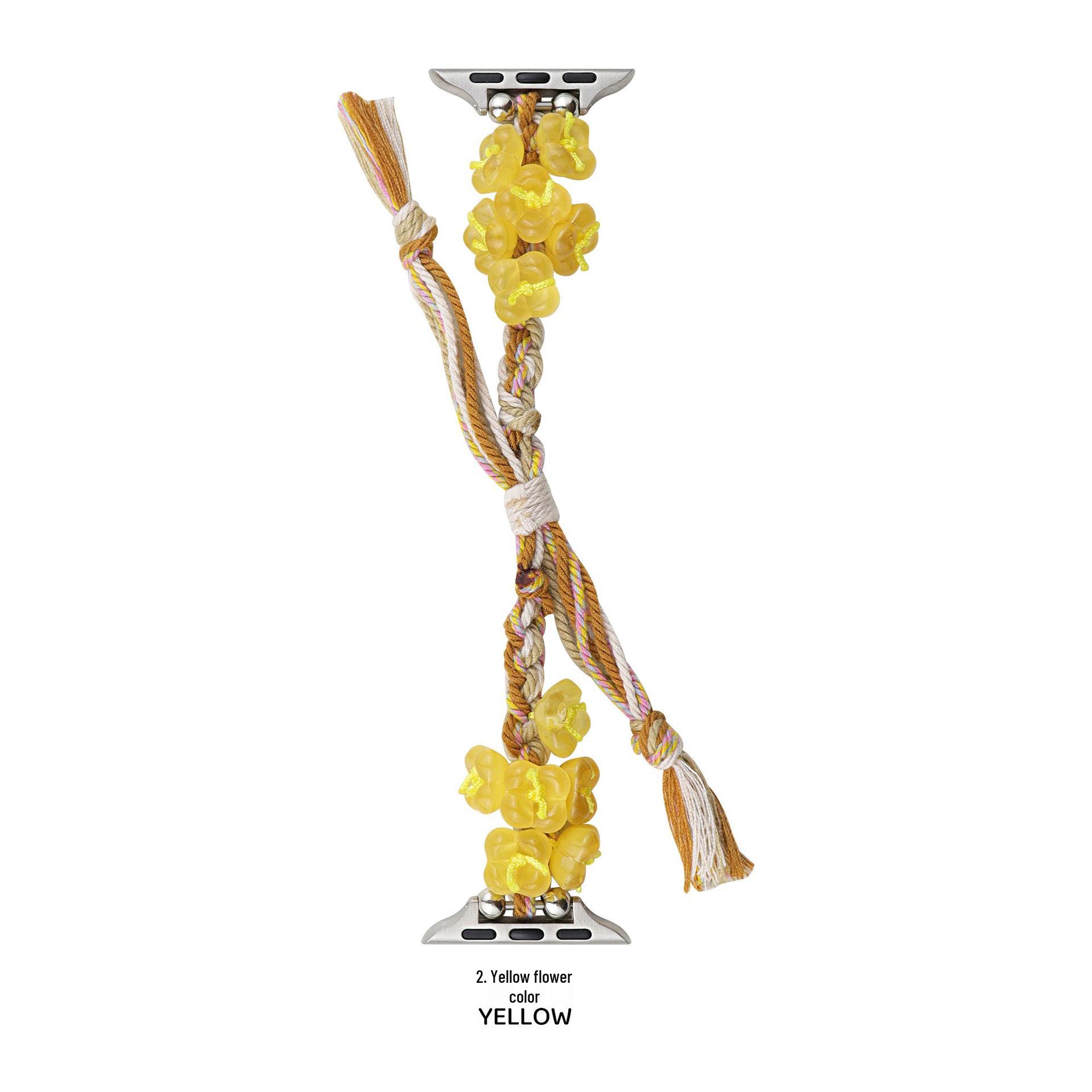 Vibrant Gummy Rope Watch Band for Apple Watch (iWatch SE/5/6/7/8/9) 38/40/41/42mm жёлтый
Vibrant Gummy Rope Watch Band for Apple Watch (iWatch SE/5/6/7/8/9) 38/40/41/42mm жёлтый