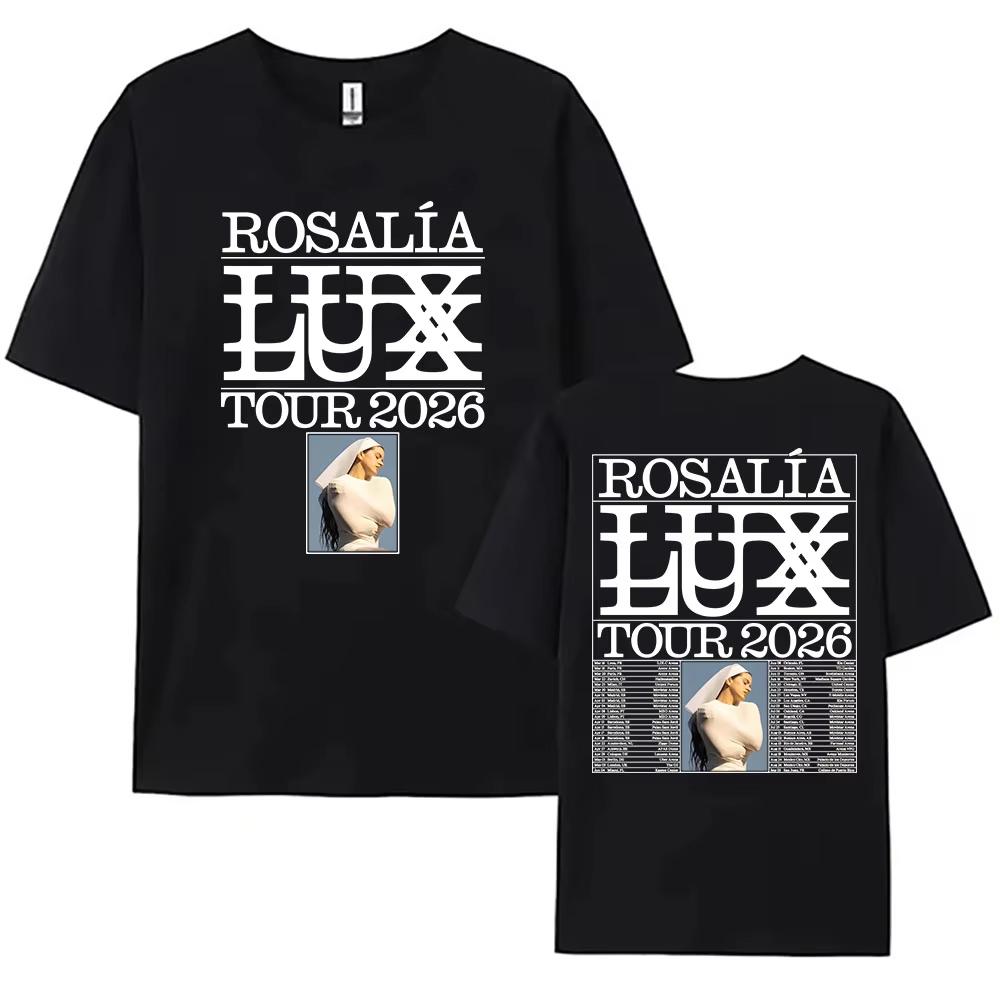 Певица Розалия Rosalia 100% хлопок Мужская рубашка 2026 LUX Tour Графика Короткий рукав Женская с коротким рукавом Дешевая футболка - Мужская ... S разноцветный
Певица Розалия Rosalia 100% хлопок Мужская рубашка 2026 LUX Tour Графика Короткий рукав Женская с коротким рукавом Дешевая футболка - Мужская ... S разноцветный