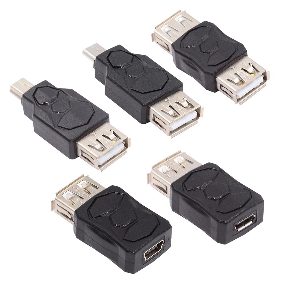 U2-006-AF 5Pcs Micro USB 2.0 OTG Mini USB 5Pin Type-A Male to Female Data Charge Adapter As Shown A
U2-006-AF 5Pcs Micro USB 2.0 OTG Mini USB 5Pin Type-A Male to Female Data Charge Adapter As Shown A