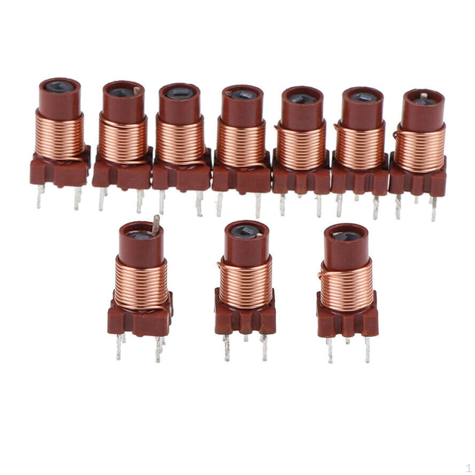 10x Adjustable ferrite Core Inductors,12T,Replacement,Spart Parts Compact Accessories Sturdy
10x Adjustable ferrite Core Inductors,12T,Replacement,Spart Parts Compact Accessories Sturdy