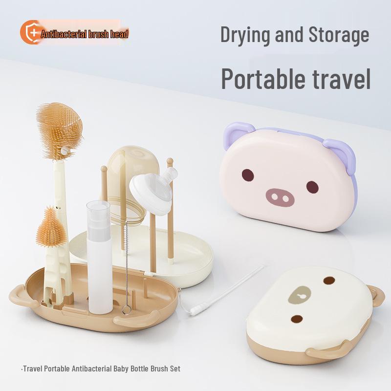 Портативная складная щетка для детских бутылочек и сосок с вращающимися нейлоновыми щетинками
Портативная складная щетка для детских бутылочек и сосок с вращающимися нейлоновыми щетинками