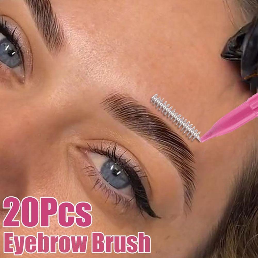 20Pcs Applicators Bendable Disposable Mini Eyebrow Brush Eyelash Brush Brow Perm Brush Brow Lifting
20Pcs Applicators Bendable Disposable Mini Eyebrow Brush Eyelash Brush Brow Perm Brush Brow Lifting