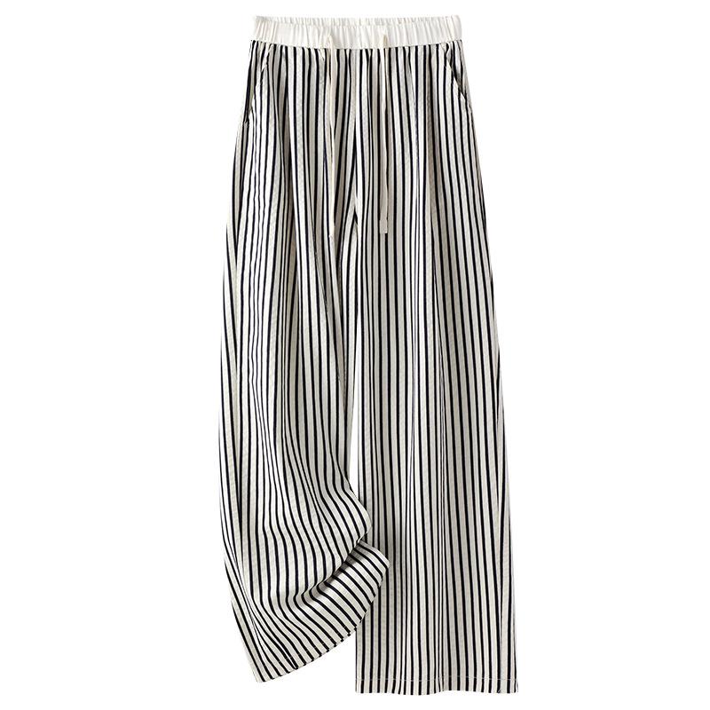 White Striped Wide Leg Women s Slimming Pants - New Summer 2025 Collection XL чёрный/белый
White Striped Wide Leg Women s Slimming Pants - New Summer 2025 Collection XL чёрный/белый