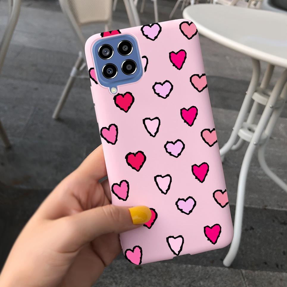 For Galaxy M33 5G Case Couple Love Heart Flowers Coque Fundas For Samsung Galaxy M33 Samsung m33 5G Back Cover Soft Silicone Samsung M33
For Galaxy M33 5G Case Couple Love Heart Flowers Coque Fundas For Samsung Galaxy M33 Samsung m33 5G Back Cover Soft Silicone Samsung M33