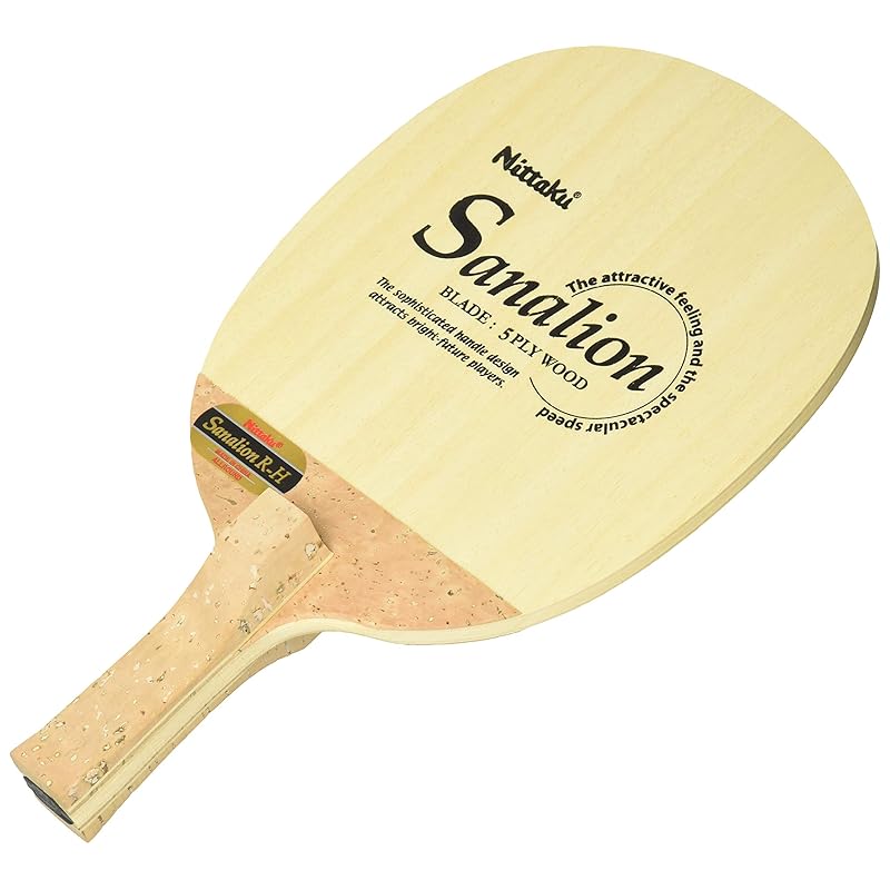 Nittaku table tennis racket Sanarion R-H pen holder (reversible type) NE-6654 Rounded corners
Nittaku table tennis racket Sanarion R-H pen holder (reversible type) NE-6654 Rounded corners
