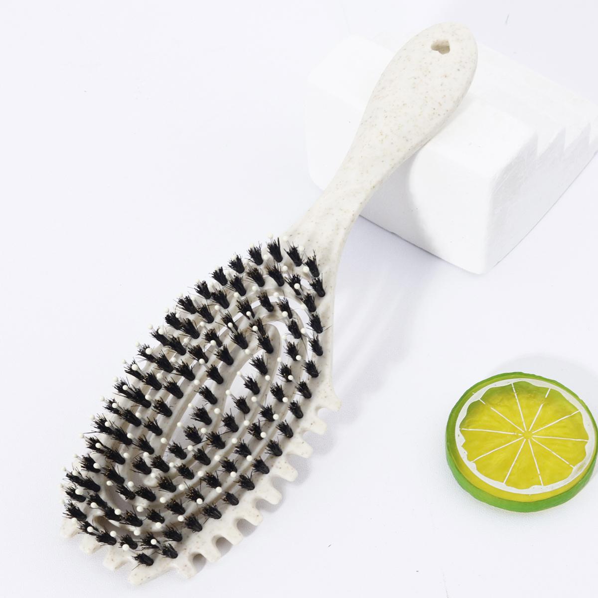 1 штука щетинистой полой дугообразной расчески - подходит для сухого и влажного использования, антистатическая укладочная щетка, Специально для париков из натуральных волос
1 штука щетинистой полой дугообразной расчески - подходит для сухого и влажного использования, антистатическая укладочная щетка, Специально для париков из натуральных волос