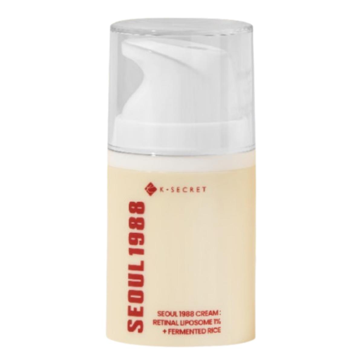 KSECRET СЕУЛ 1988 Крем : Ретинальный липосомный 1% + Ферментированный рис 50 мл 50ml X 1PCS
KSECRET СЕУЛ 1988 Крем : Ретинальный липосомный 1% + Ферментированный рис 50 мл 50ml X 1PCS
