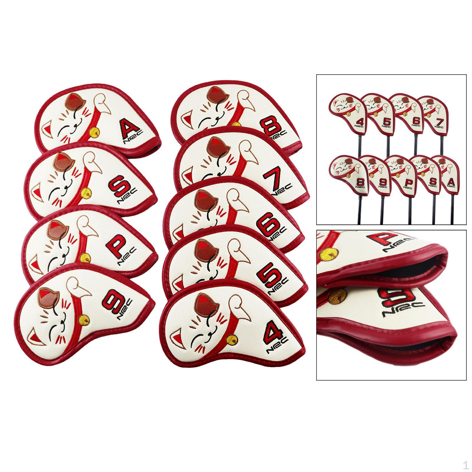 Lovely Design Head Covers 4 5 6 7 8 Kopfbedeckung PU Leather Clubs Protective Fit Most Irons
Lovely Design Head Covers 4 5 6 7 8 Kopfbedeckung PU Leather Clubs Protective Fit Most Irons