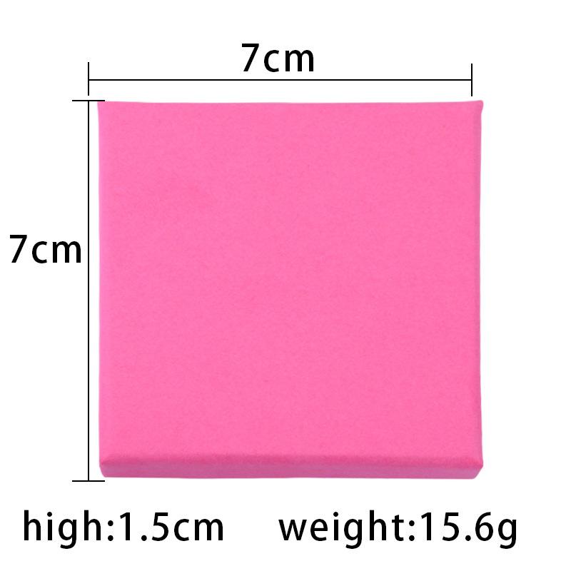 Прямі поставки з фабрики 7 см рожева квадратна шкатулка для ювелірних виробів гарантія якості модна проста коробка для зберігання оптом Pink;7*7*1.5
Прямі поставки з фабрики 7 см рожева квадратна шкатулка для ювелірних виробів гарантія якості модна проста коробка для зберігання оптом Pink;7*7*1.5