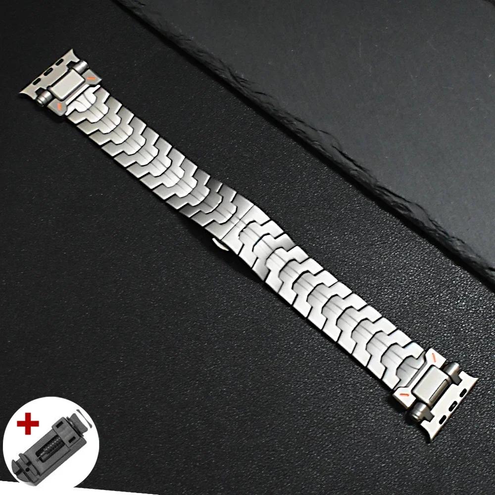 Stainless Steel Band for Apple Watch Ultra 3 49mm Bracelet 46mm 45mm 44mm Luxuy Metal Strap for Iwatch Series 11 10 9 8 7 6 SE3 49mm 46mm 45mm 44mm
Stainless Steel Band for Apple Watch Ultra 3 49mm Bracelet 46mm 45mm 44mm Luxuy Metal Strap for Iwatch Series 11 10 9 8 7 6 SE3 49mm 46mm 45mm 44mm