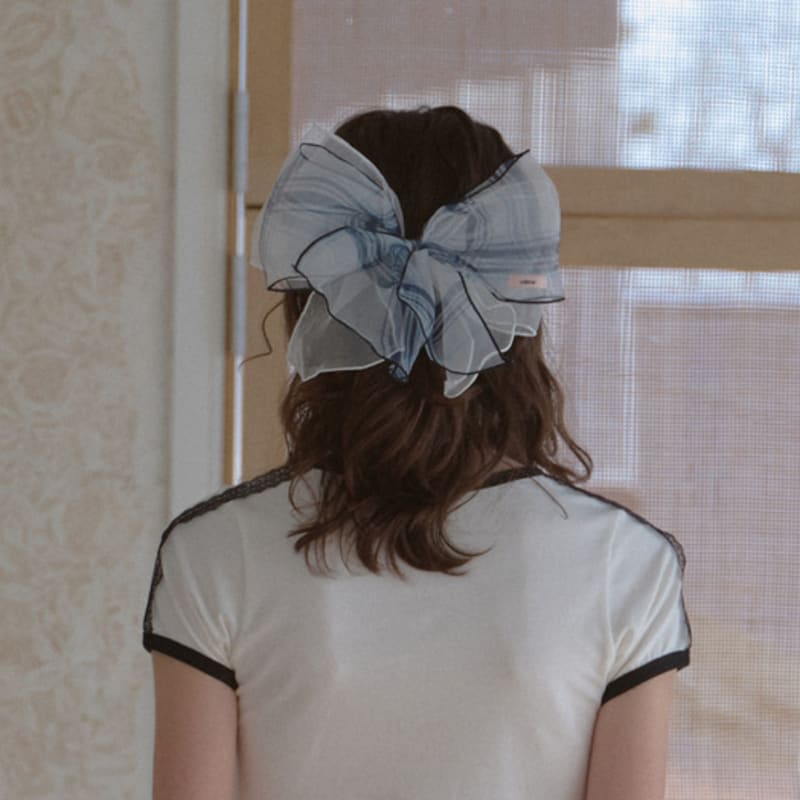 leterie LACE CHECK RIBBON HAIRPIN_BLUE BLUE
leterie LACE CHECK RIBBON HAIRPIN_BLUE BLUE