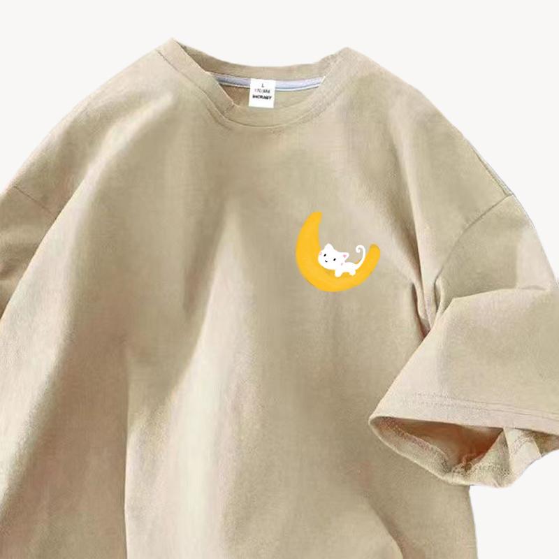 Cotton Short-sleeved T-shirt Female Summer Korean Version of The Loose Round Neck Printed Tops Trend Women s 3XL
Cotton Short-sleeved T-shirt Female Summer Korean Version of The Loose Round Neck Printed Tops Trend Women s 3XL