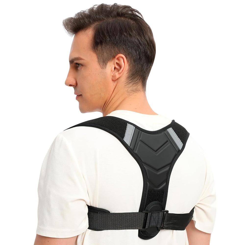 Upper Back Brace For Clavicle Support, Adjustable Back Straightener And Providing Pain Relief From Neck, Shoulder, Under Clothes S
Upper Back Brace For Clavicle Support, Adjustable Back Straightener And Providing Pain Relief From Neck, Shoulder, Under Clothes S
