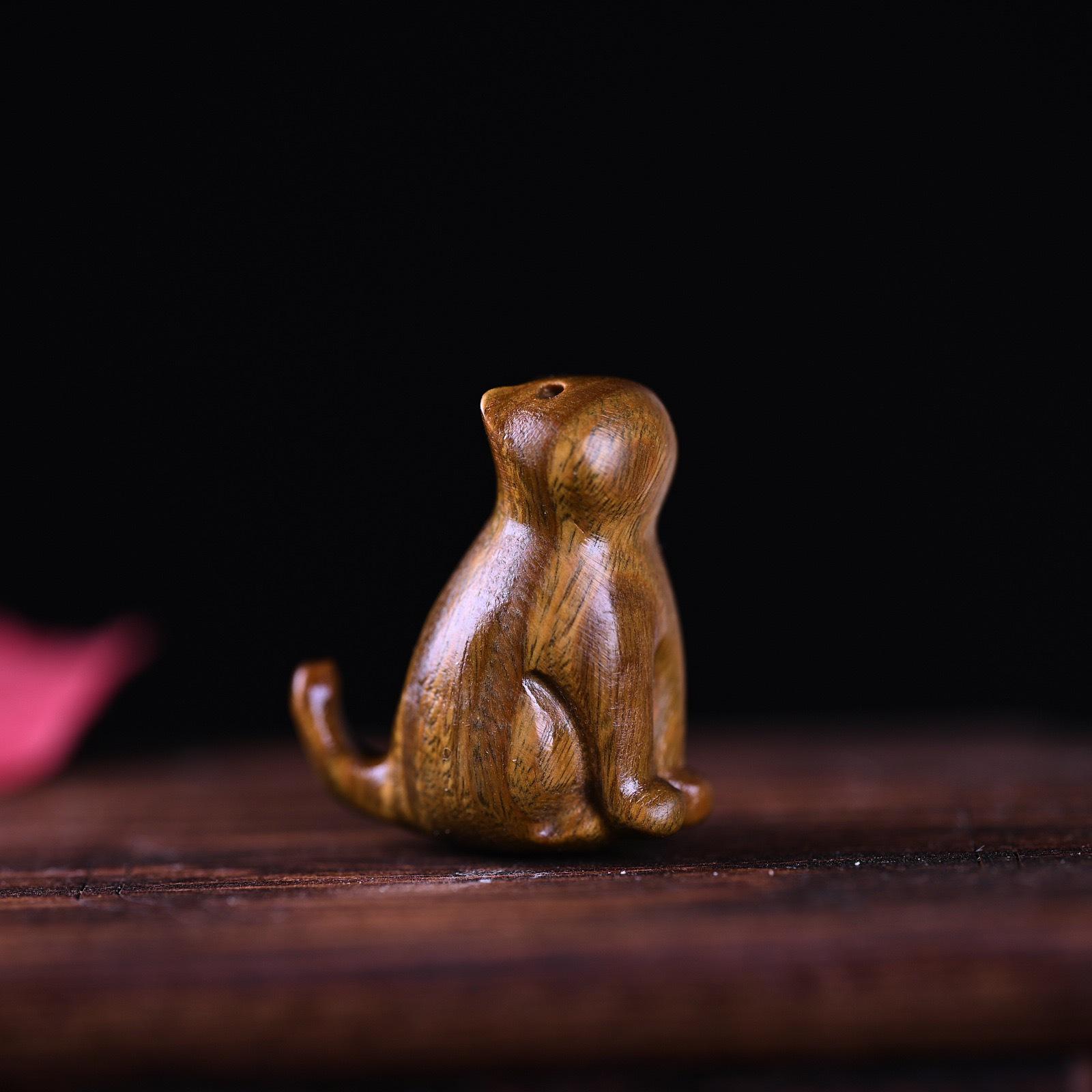 Украшение «Любопытный котенок» из сандалового дерева: Милая, Креативная Мини Деревянная Фигурка Животного - Очаровательный Карманный Подарок
Украшение «Любопытный котенок» из сандалового дерева: Милая, Креативная Мини Деревянная Фигурка Животного - Очаровательный Карманный Подарок