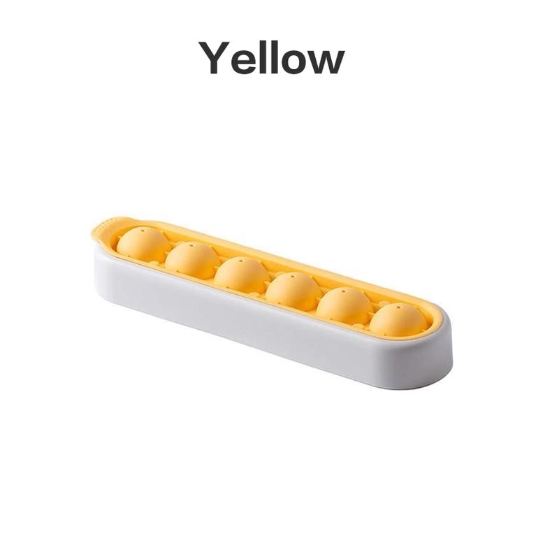6 Grids Ice Cube Tray Food Grade Silicone Ice Grid Mold Household With Lid Candy Bar Kitchen Gadgets In Summer Home Party жовтий
6 Grids Ice Cube Tray Food Grade Silicone Ice Grid Mold Household With Lid Candy Bar Kitchen Gadgets In Summer Home Party жовтий