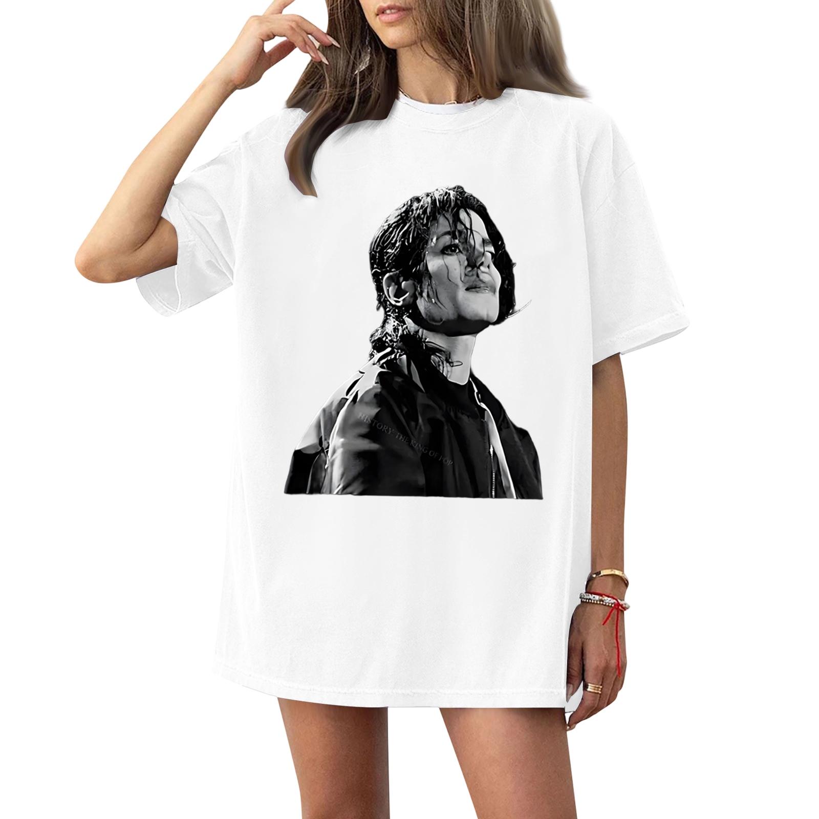 Women s Casual Short Sleeve T Shirt Round Neck Loose Fit Graphic Print Top Comfortable Lightweight Fabric Suitable for Daily Wear M білий
Women s Casual Short Sleeve T Shirt Round Neck Loose Fit Graphic Print Top Comfortable Lightweight Fabric Suitable for Daily Wear M білий