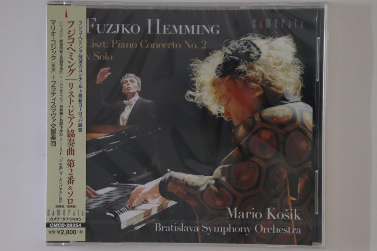 CD FUJIKO HEMMING (PIANO), MARIO COSIC - Fujiko Hemming / List: Piano Concer CMCD28354PROMO CAMERATA TOKYO 2017 Japan Obi Classical Used
CD FUJIKO HEMMING (PIANO), MARIO COSIC - Fujiko Hemming / List: Piano Concer CMCD28354PROMO CAMERATA TOKYO 2017 Japan Obi Classical Used