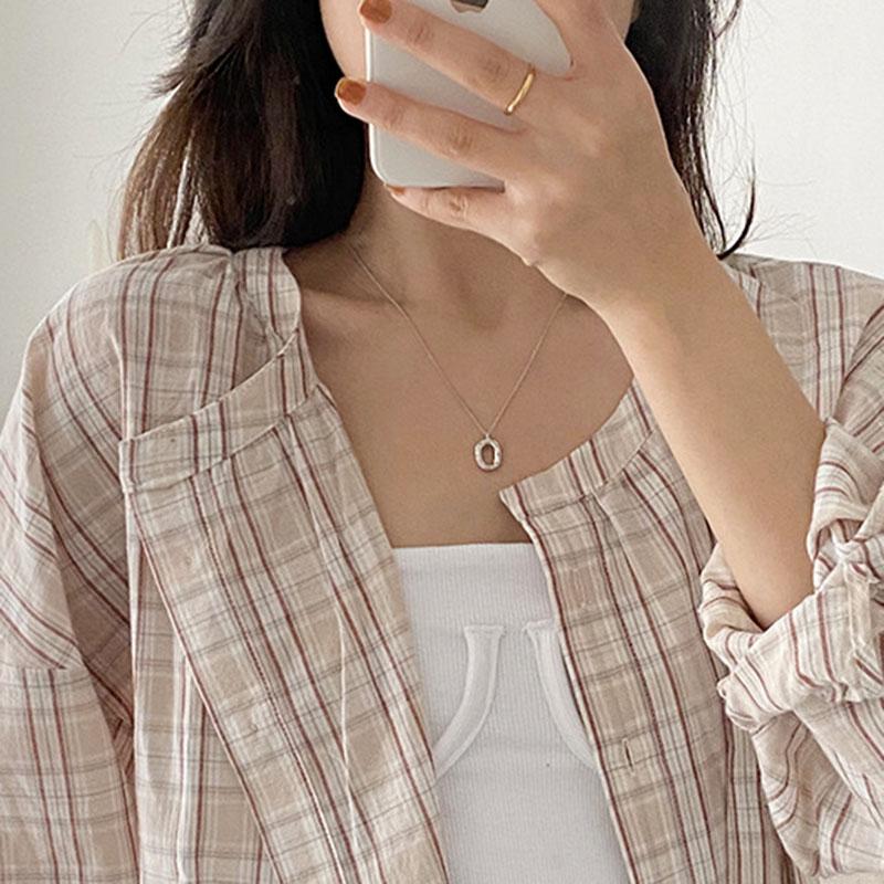 XIYANIKE Minimalist Silver Color Charm Necklace for Women Couples New Fashion Ellipse Geometry Pendant Party Jewelry Gift
XIYANIKE Minimalist Silver Color Charm Necklace for Women Couples New Fashion Ellipse Geometry Pendant Party Jewelry Gift
