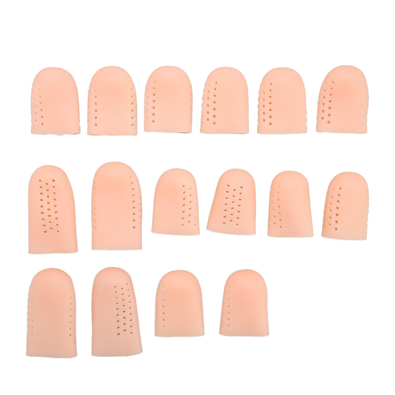 Silicone Finger Cot Soft Wear Proof Hole Design Silicone Finger Protectors Finger Covers
Silicone Finger Cot Soft Wear Proof Hole Design Silicone Finger Protectors Finger Covers