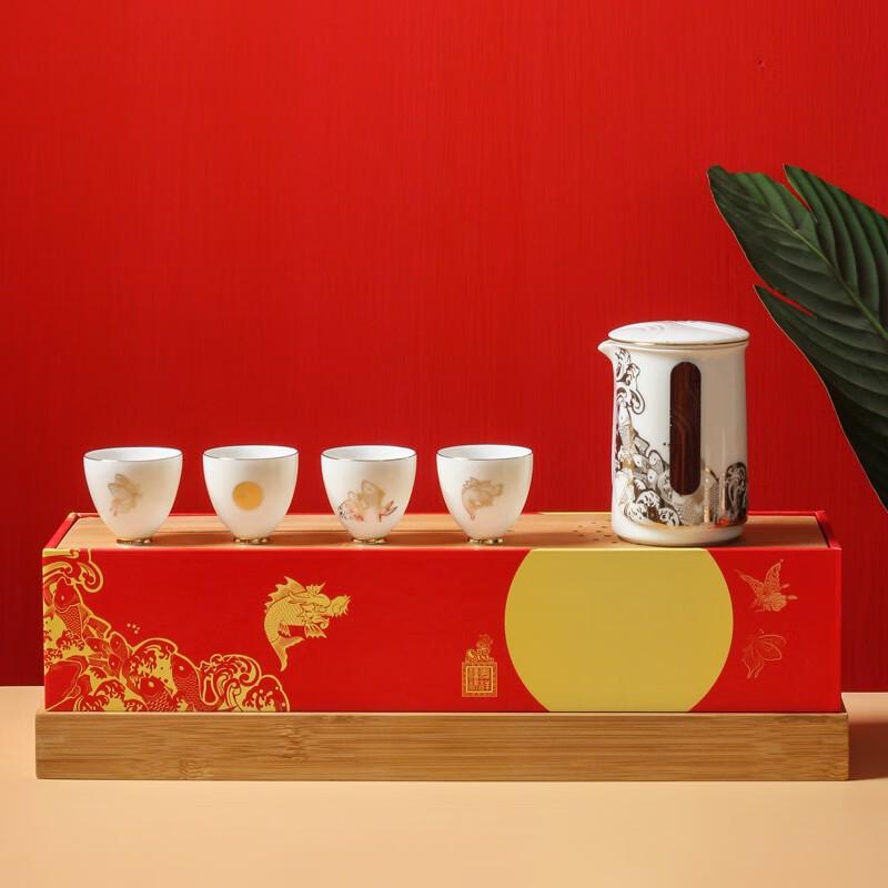 DARUNYAO YX108 Fish Joy Tea Set
DARUNYAO YX108 Fish Joy Tea Set