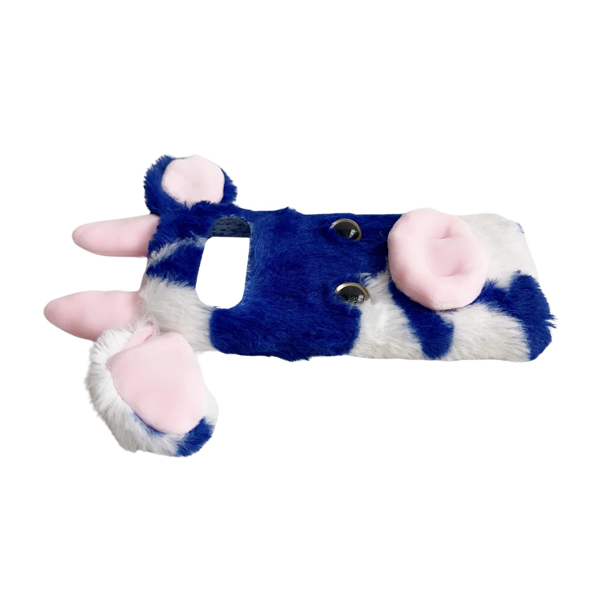 For Google Pixel 10 Pro XL Case Fluffy Cute Cow Winter Plush Inner TPU Phone Cover Blue
For Google Pixel 10 Pro XL Case Fluffy Cute Cow Winter Plush Inner TPU Phone Cover Blue