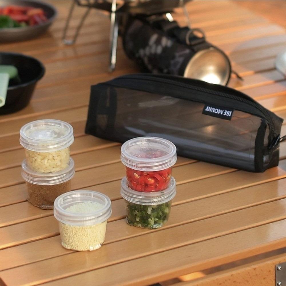 Nylon Storage Bag Condiment Container Set Small Spice Container Bag Travel Spice Holder Outdoor
Nylon Storage Bag Condiment Container Set Small Spice Container Bag Travel Spice Holder Outdoor