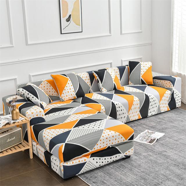 Geometric Printed Couch Cover Elastic Slipcover L Shape Protector For Pets Anti Dust Machine Washable Sofa Cover 1PC 1-Seat 90-140cm
Geometric Printed Couch Cover Elastic Slipcover L Shape Protector For Pets Anti Dust Machine Washable Sofa Cover 1PC 1-Seat 90-140cm