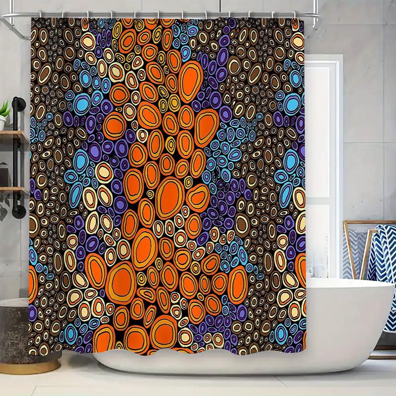 Boho Shower Curtain Abstract Patterned Backdrop Washable Waterproof Fabric Home Decor Modern Artistic Bathroom Accessories W60H190(CM)-1 Pcs
Boho Shower Curtain Abstract Patterned Backdrop Washable Waterproof Fabric Home Decor Modern Artistic Bathroom Accessories W60H190(CM)-1 Pcs