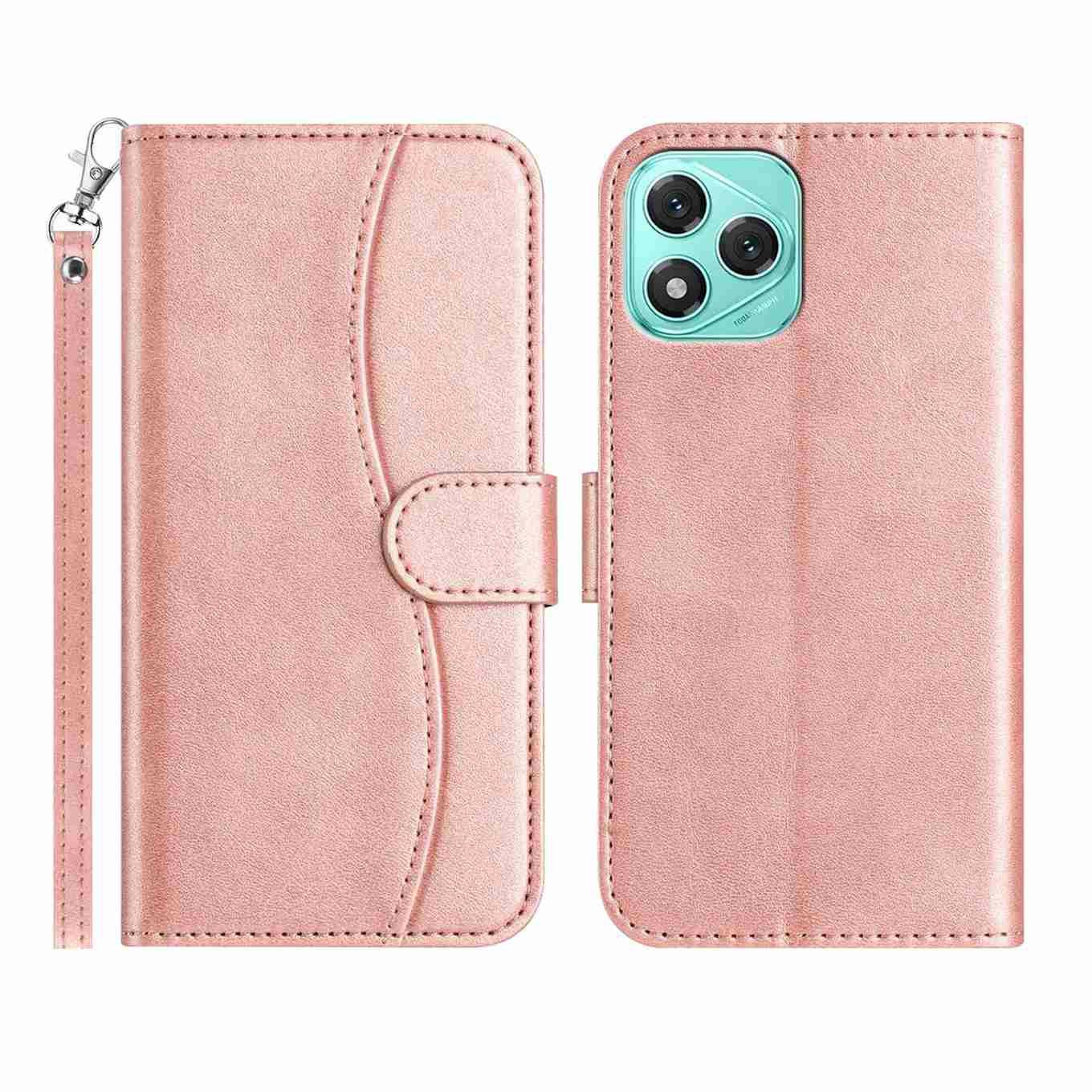 Stand Case for Honor 400 Lite 5G PU Leather Wallet Phone Cover S Shape Stitching Design with Strap Rose Gold
Stand Case for Honor 400 Lite 5G PU Leather Wallet Phone Cover S Shape Stitching Design with Strap Rose Gold