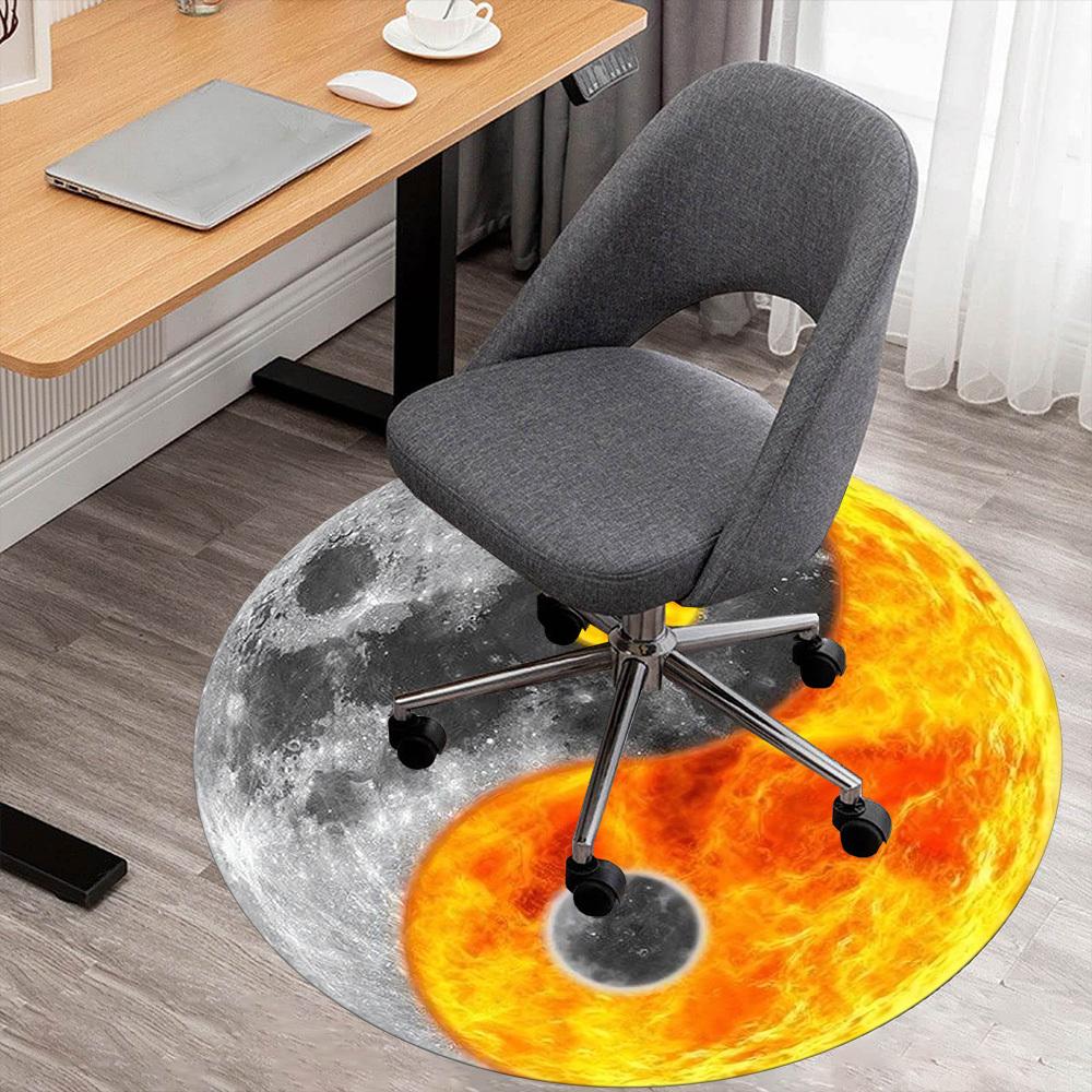 1pc moon fire Round Chair mat Area Rug - Non-Slip, Floor Mat for Office, Bedroom, and Indoor Decor c1118217 80cm by 80cm
1pc moon fire Round Chair mat Area Rug - Non-Slip, Floor Mat for Office, Bedroom, and Indoor Decor c1118217 80cm by 80cm