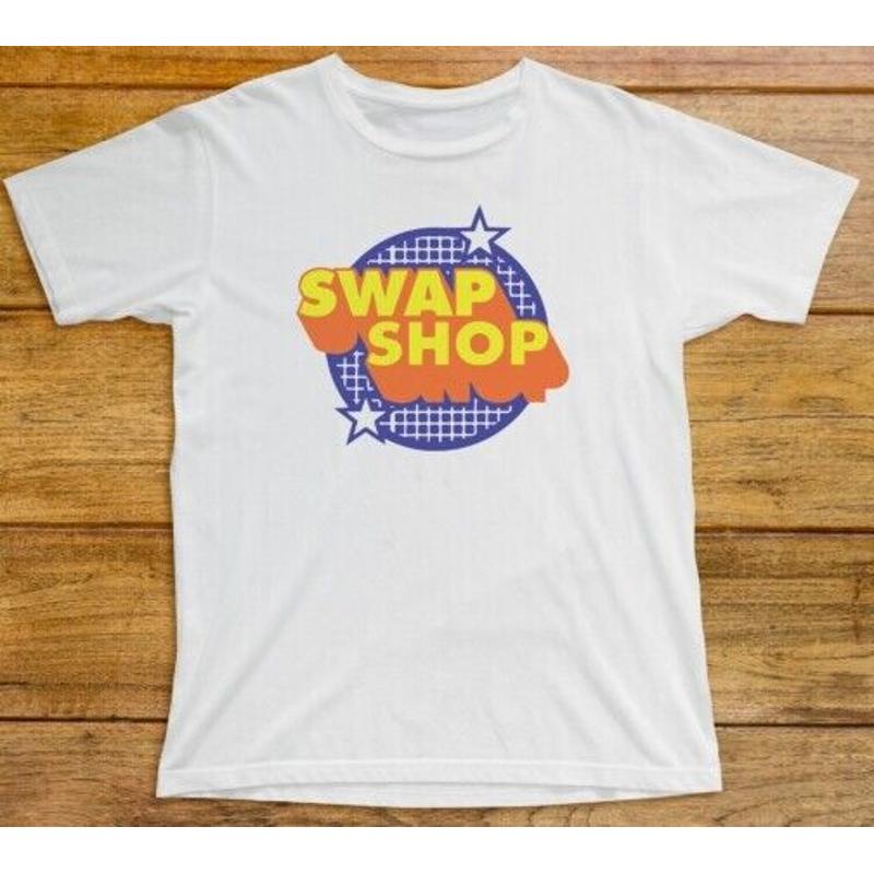Swap Shop T Shirt 733 TV Saturday Multi Coloured Crackerjack Tiswas Rentaghost S разноцветный
Swap Shop T Shirt 733 TV Saturday Multi Coloured Crackerjack Tiswas Rentaghost S разноцветный