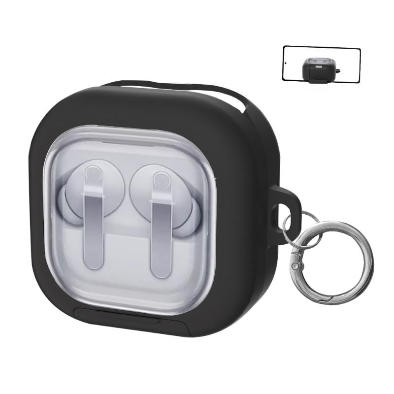 Security Lock Silicone Protective Case Cover High Transparencys Shockproof Cover For Buds 4/Buds4 Earphone чорний
Security Lock Silicone Protective Case Cover High Transparencys Shockproof Cover For Buds 4/Buds4 Earphone чорний