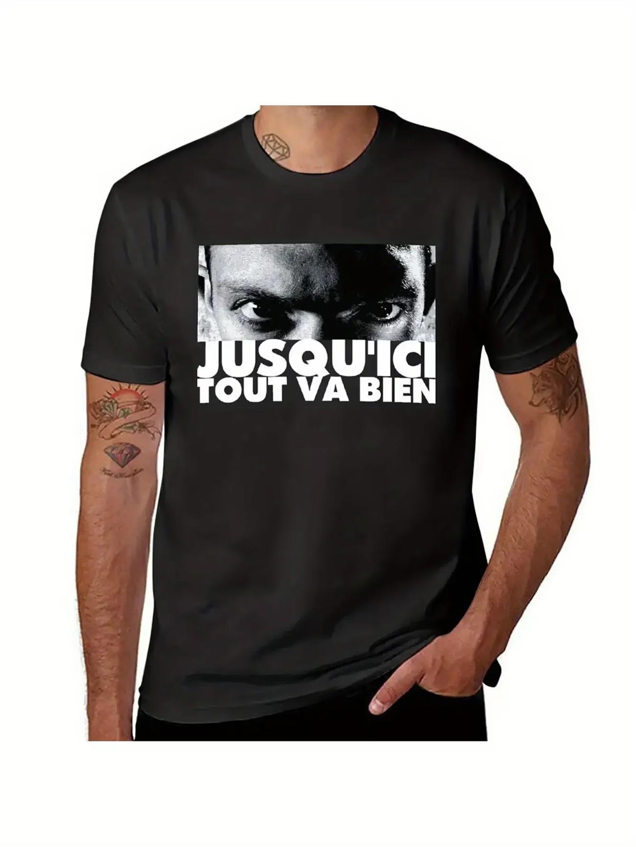 Novelty Vinz Movie T Shirt Women Unisexs Cotton Tee Summer Spring Oversized ONeck Streetwear Vintage JUSQUICI TOUT VA BIEN top 4XL
Novelty Vinz Movie T Shirt Women Unisexs Cotton Tee Summer Spring Oversized ONeck Streetwear Vintage JUSQUICI TOUT VA BIEN top 4XL