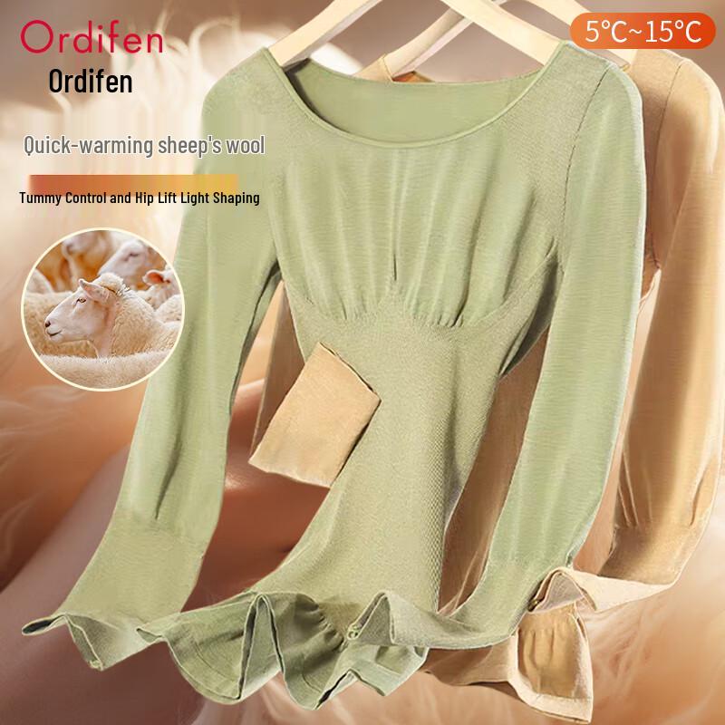 Женский термокомплект Audyfun из мериносовой шерсти для коррекции фигуры One Size (fits 40-70kg)
Женский термокомплект Audyfun из мериносовой шерсти для коррекции фигуры One Size (fits 40-70kg)