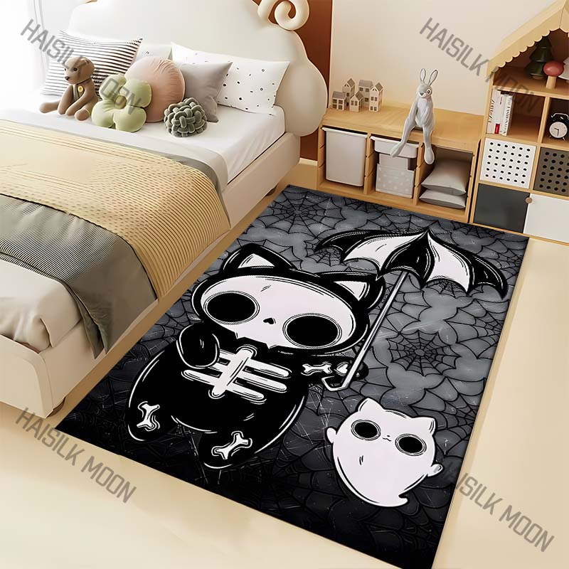 1PC Dark Series Cats and Ghosts Halloween Decor Carpet for Living Room Bedroom Bedside Floor Mat Cloakroom Sofa Area Rugs 40x60cm
1PC Dark Series Cats and Ghosts Halloween Decor Carpet for Living Room Bedroom Bedside Floor Mat Cloakroom Sofa Area Rugs 40x60cm