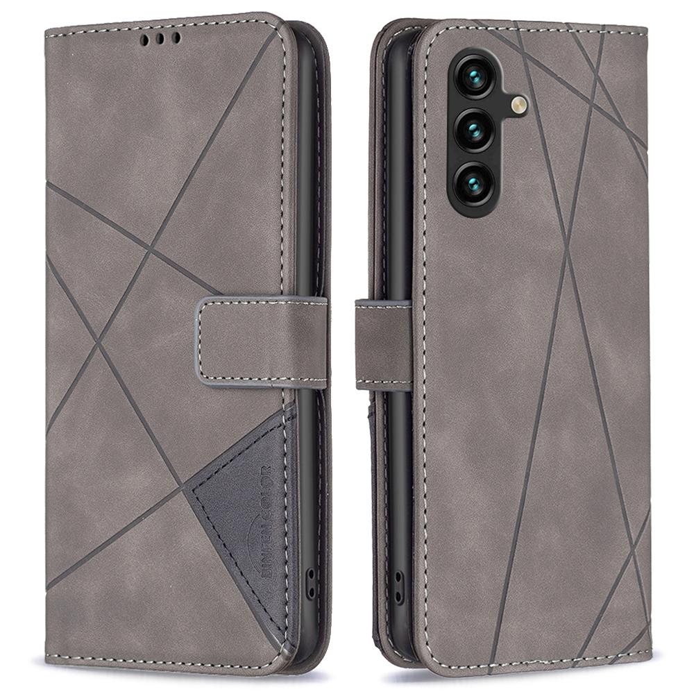BINFEN COLOR For Samsung Galaxy A15 4G Phone Cases Wallet Stand Geometry Imprinted Leather Cover Grey
BINFEN COLOR For Samsung Galaxy A15 4G Phone Cases Wallet Stand Geometry Imprinted Leather Cover Grey